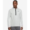 Nike Dri-Fit Victory Heather 1/2 Zip - Photon Dust-Pánské golfové triko (Velikost M)