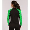 ELITE IX SWEATSHIRT BLACK FLUOR GREEN-Dámské triko (Velikost XL)