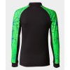 ELITE IX SWEATSHIRT BLACK FLUOR GREEN-Dámské triko (Velikost XL)