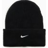 Nike Peak Beanie Swoosh F24 Black Cuff-Pánská zimní čepice (Velikost UNI)