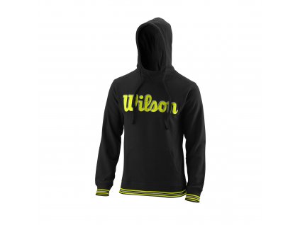 WRA791104 0 CHI SCRIPT PO HOODY SLIMFIT Mens Black SafetyYellow.png.high res