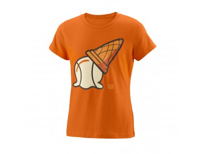 WRA793701 0 SS21 INVERTED CONE TECH TEE Girls SunriseOrange.png.high res