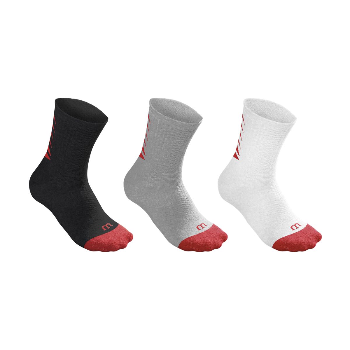 WILSON YOUTH CORE CREW SOCK 3PR/PK Velikost: EUR 31-34