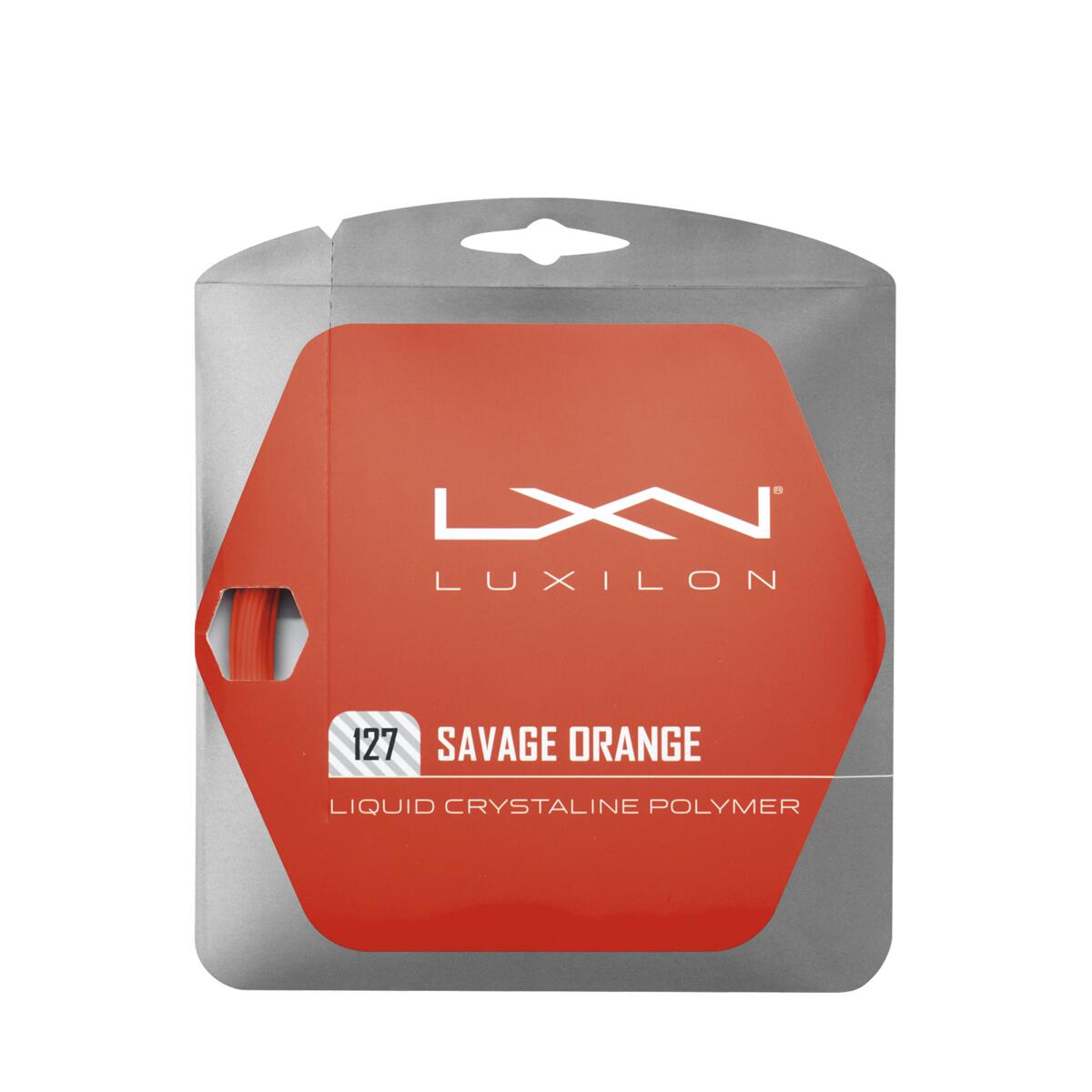 Luxilon Savage 12,2m 1,27mm Barva:: Oranžová