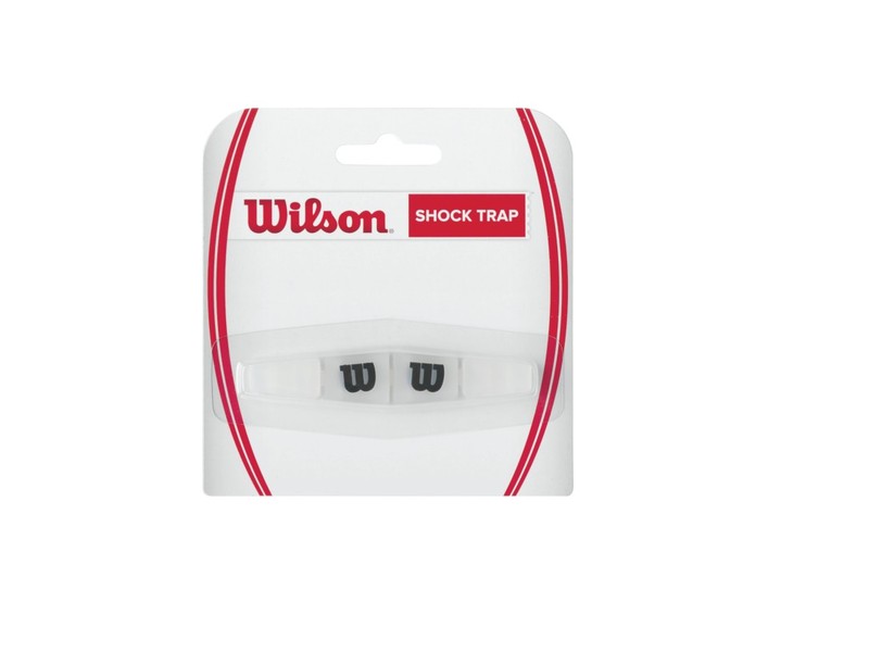 WILSON SHOCK TRAP CLEAR WITH BLACK W