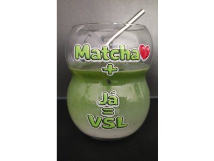 Sklenička Matcha + Já