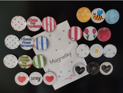 Magnetky - set 3 kusy