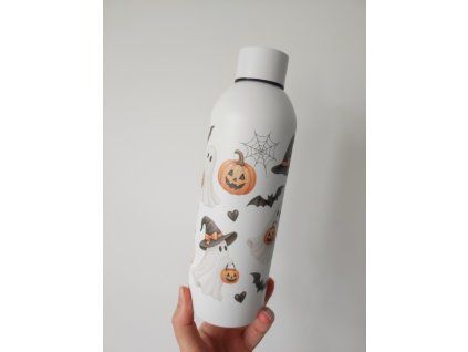 Nerezová láhev Halloween