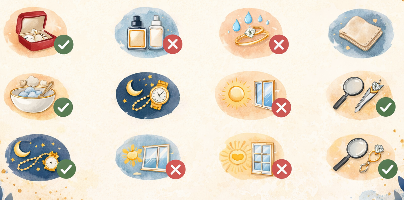 Jak se starat o šperky