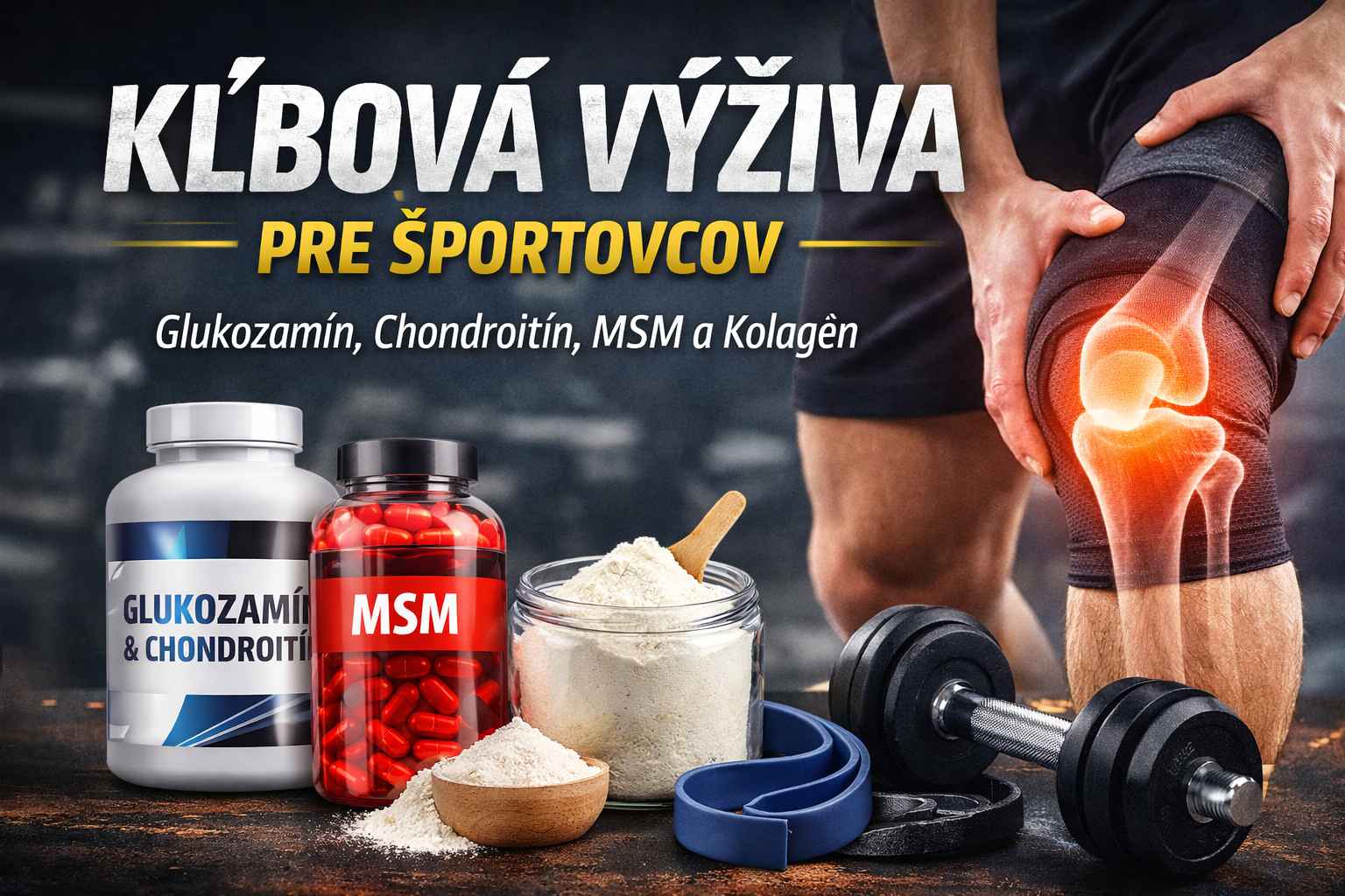 Kĺbová výživa pre športovcov