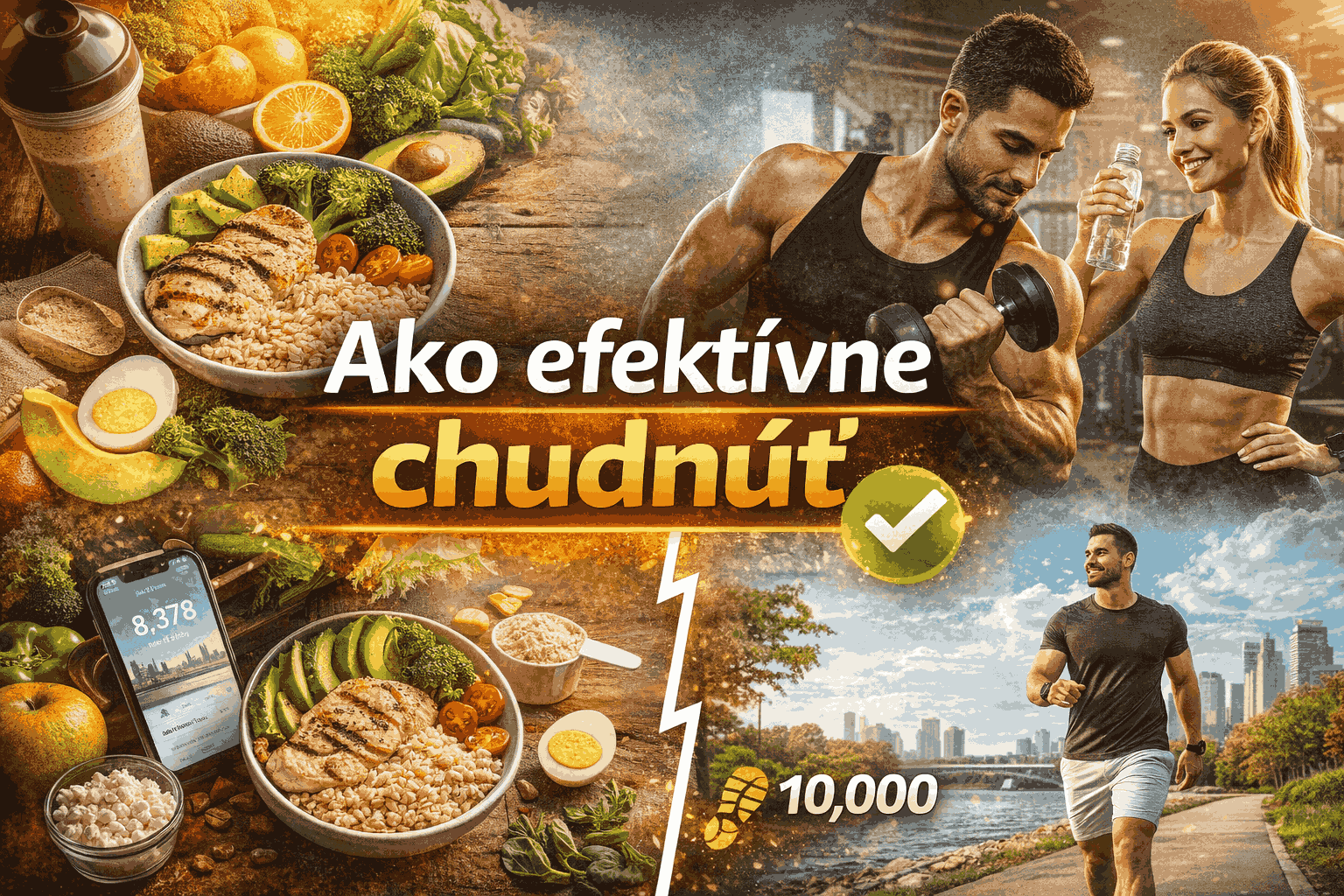 Ako efektívne chudnúť: jednoduchý systém, ktorý funguje