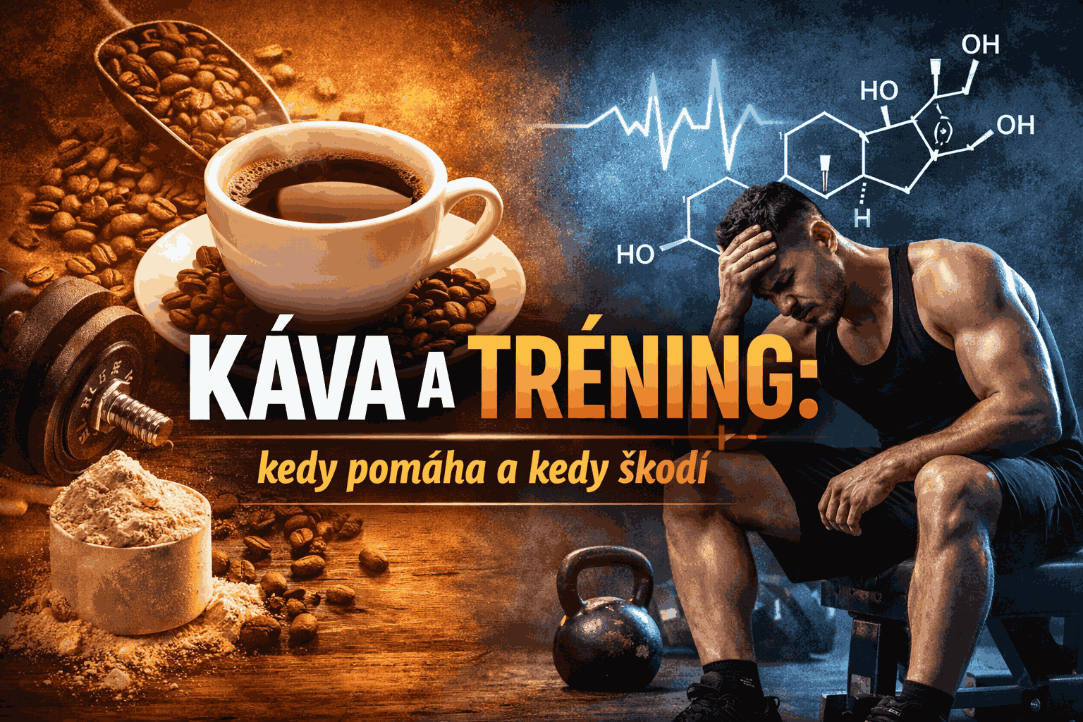 Káva a tréning: kedy pomáha a kedy škodí