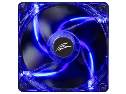 evolveo 12l1bl ventilator 120mm 4 led modry 3pin ien403773