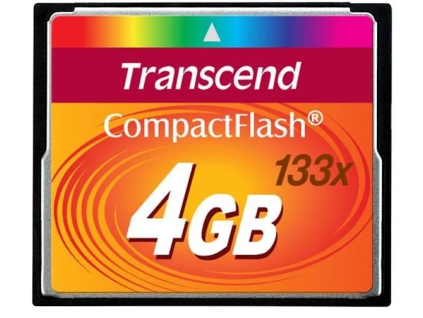 transcend compactflash 133 4gb ien66995