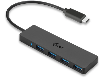 i tec usb 3 1 usb c slim hub 4 port passive ien255829