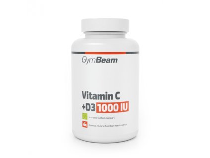 vitamin c d3 1000 iu 90 tabs gymbeam