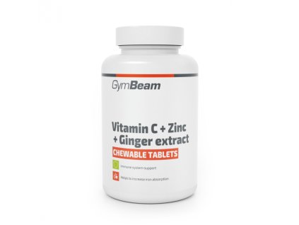 vitamin c zinc ginger extract 90 tabs gymbeam