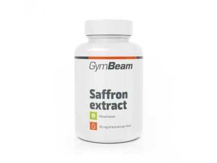 saffron extract 60 vegan caps gymbeam