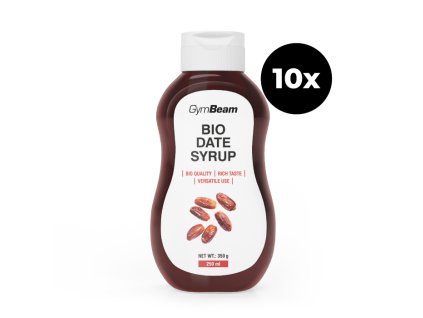 bio date syrup 10x250 ml gymbeam