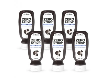 zero syrup cookies cream gymbeam 6 x 320 ml