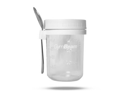 breakfast cup white 350 ml gymbeam 1 1