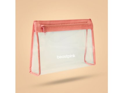 wash bag transparent beastpink 1 bc