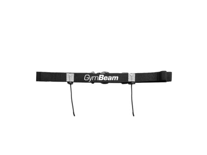 running bib holder belt black gymbeam 2