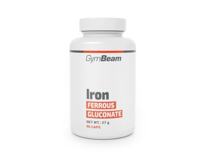 iron ferrous gluconate 90 caps gymbeam