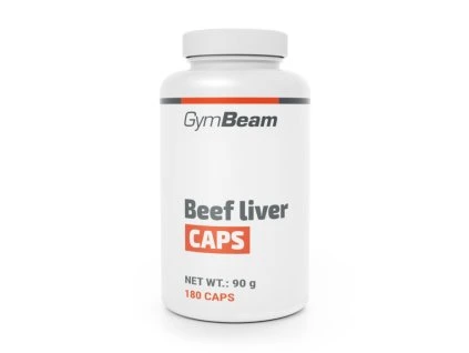 beef liver caps 180 caps gymbeam 1