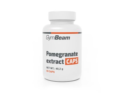 pomegranate extract 60 caps gymbeam 1