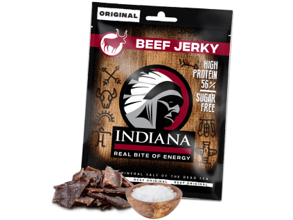 Indiana Jerky Beef 25 g original (Príchuť originál)