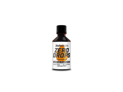 BioTech Zero Drops 50 ml nut nougat (Príchuť orieškový nugát)