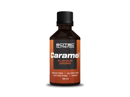 Scitec Nutrition Flavour Drops 50 ml caramel (Príchuť karamel)