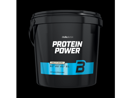 BioTech Protein Power 4000 g vanilla (Príchuť vanilka)