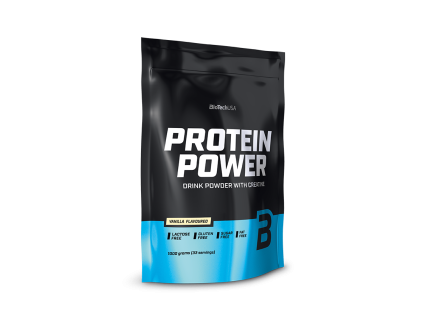 BioTech Protein Power 1000 g vanilla (Príchuť vanilka)