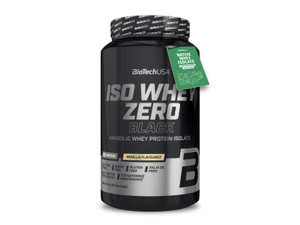 BioTech Iso Whey Zero Black 908 g vanilla (Príchuť vanilka)