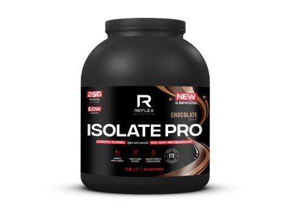 Reflex Isolate Pro 1800 g chocolate (Príchuť čokoláda)