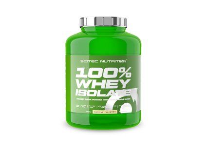 Scitec Nutrition 100% Whey Isolate 1816 g vanilla (Príchuť vanilka)