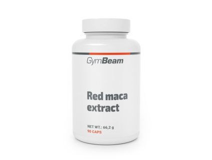 red maca extract 90 caps gymbeam 1