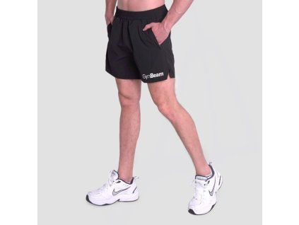 Šortky Light Essence Black - GymBeam (Veľkosť M)