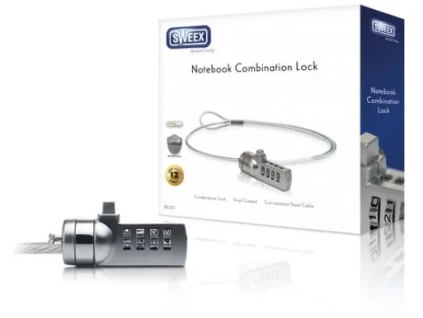 sweex lankovy ciselny zamek na notebook 1 5m ien118947