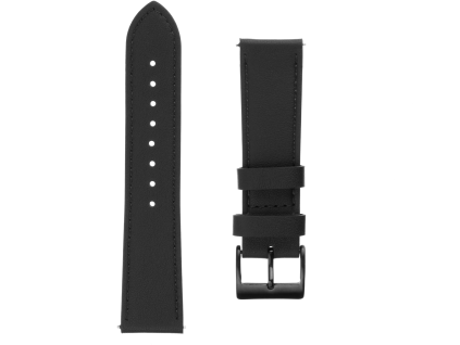 220974 fixed leather strap s sirkou 22mm pro smartwatch cerny ien391307