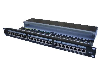 patch panel 19 stp 24x cat6 1u ien70093