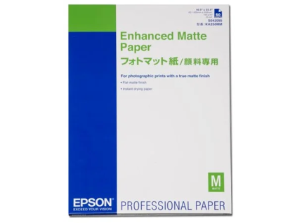 epson paper a2 enhanced matte 50 sheets 192 g m2 ien172813