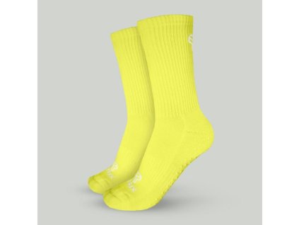 Funkčné ponožky Crew Chartreuse - STRIX (Veľkosť S)