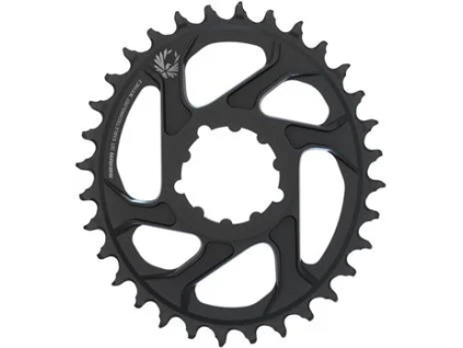 sram x sync 2 eagle oval black 32z prevodnik ien325600