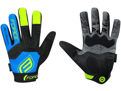 force mtb autonomy rukavice cerno modre vel m ien406202