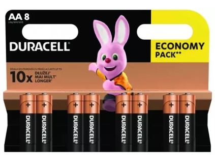 duracell basic alkalicka baterie 8 ks aa ien535527