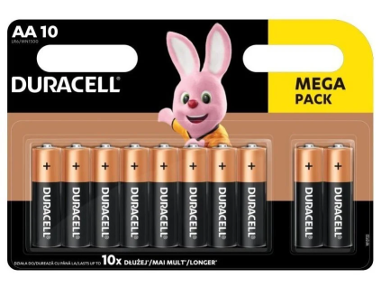duracell basic alkalicka baterie 10 ks aa ien387171