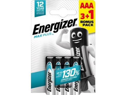 energizer max plus mikrotuzka aaa 4 ks 3 1 zdarma ien390599